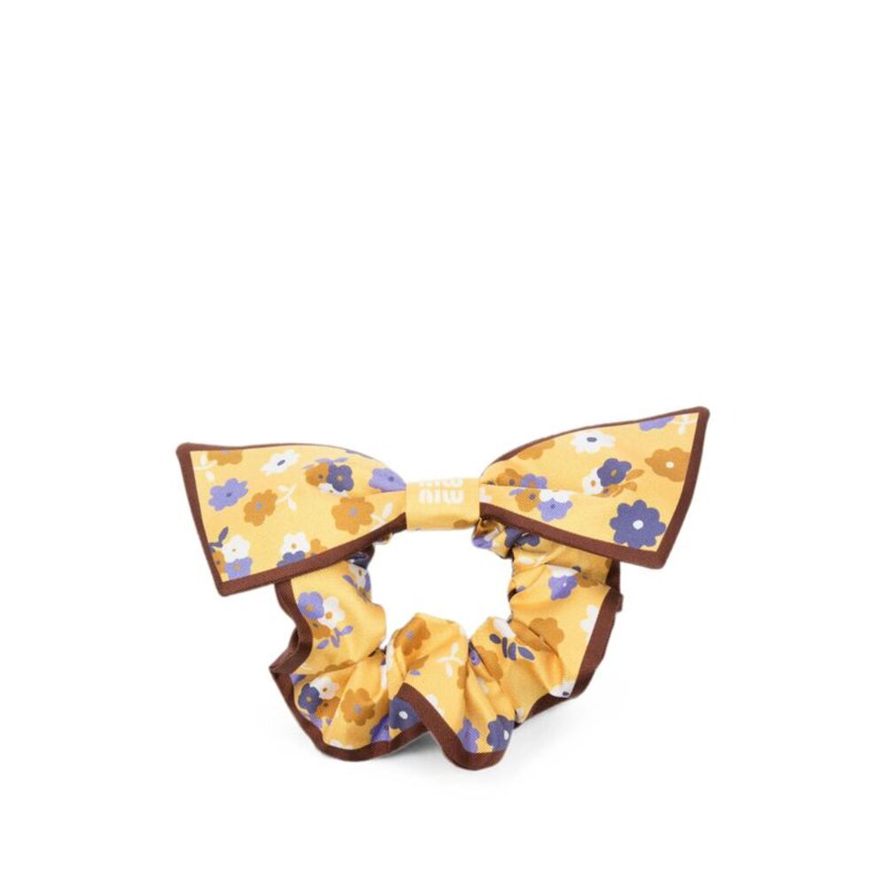 Miu Miu Yellow Hair Accessories Women